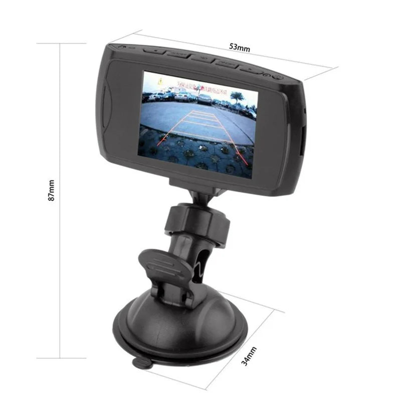 Cameră Auto Mini DVR 8.5x5cm, 5V, Înregistrare Video HD, Montaj pe Parbriz, Senzor Mișcare