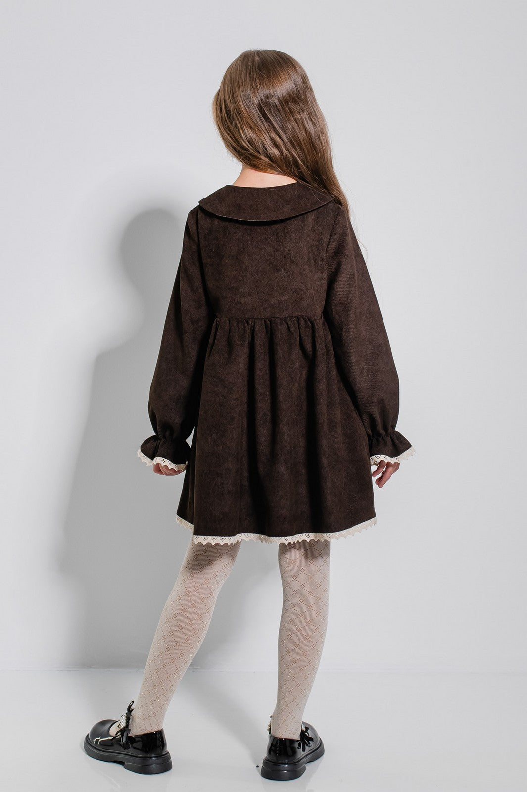 Rochie Linea,maro
