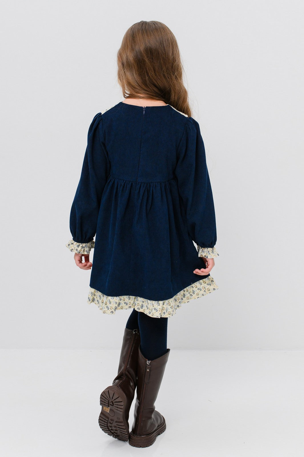 Rochie Pollyanna,albastru inchis
