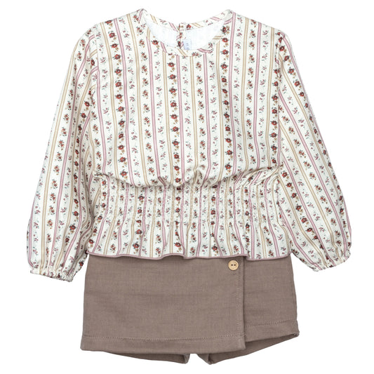 Bluză +pantalon tip fustă CadeaShop