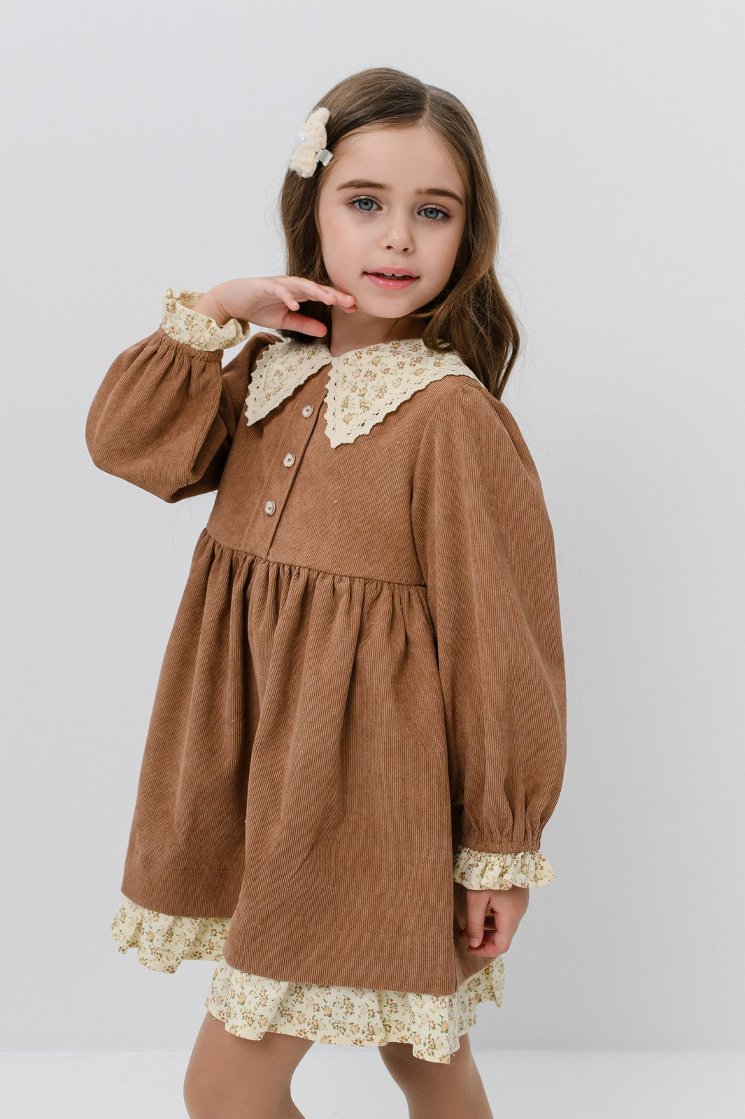 Rochie Pollyanna,bej