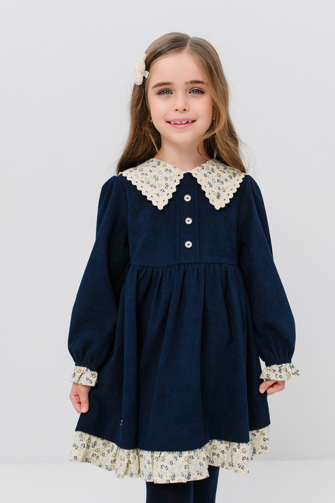 Rochie Pollyanna,albastru inchis