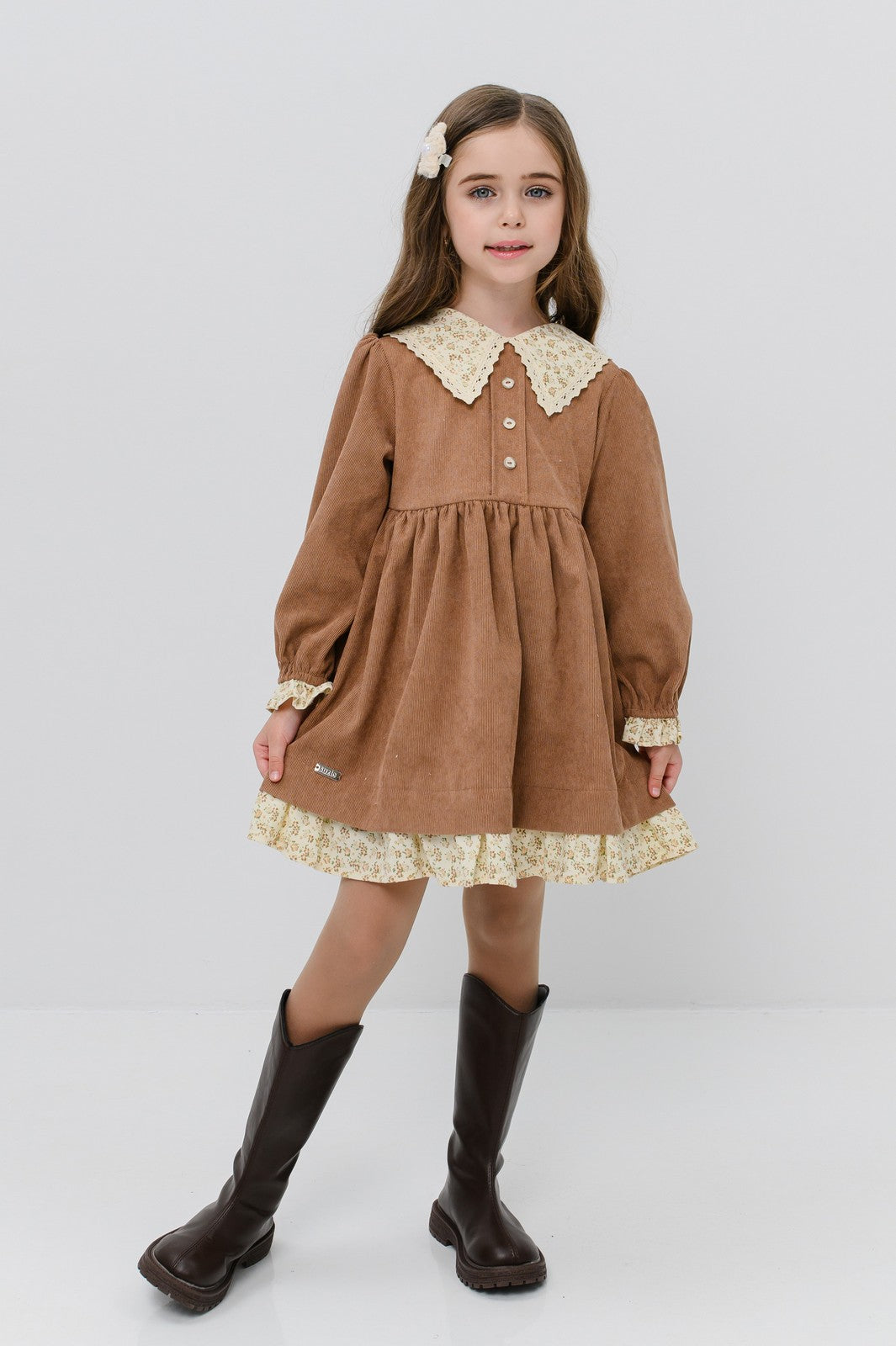Rochie Pollyanna,bej