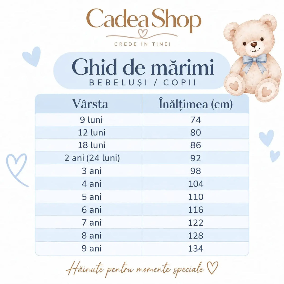 Set fetițe-3 piese,2 ani-5 ani CadeaShop